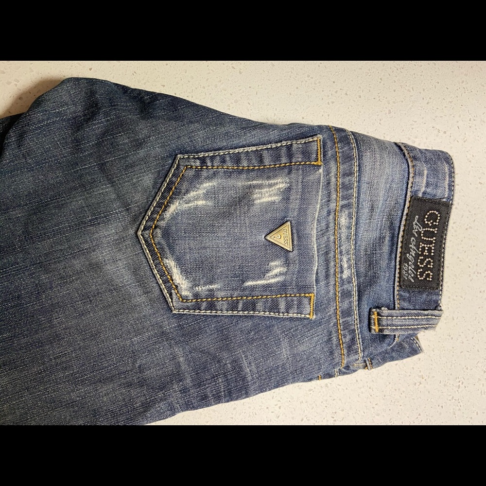 Women’s Guess daredevil jeans 24 stretch boot